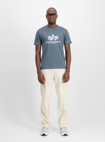 Alpha Industries Basic Big Logo T-Shirt Férfi - Póló - kék - M
