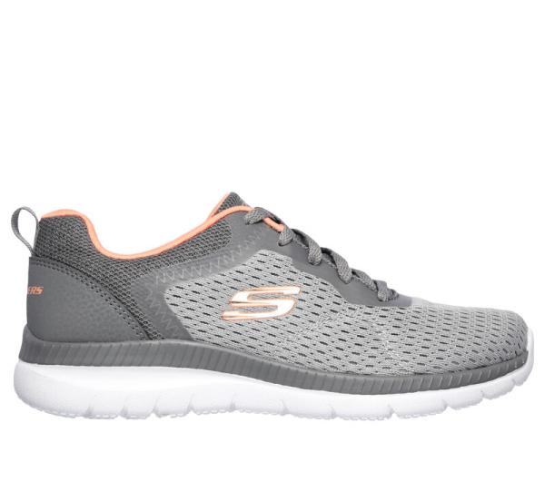 Skechers BOUNTIFUL - QUICK PA Női - utcai cipő - szürke - 36,5