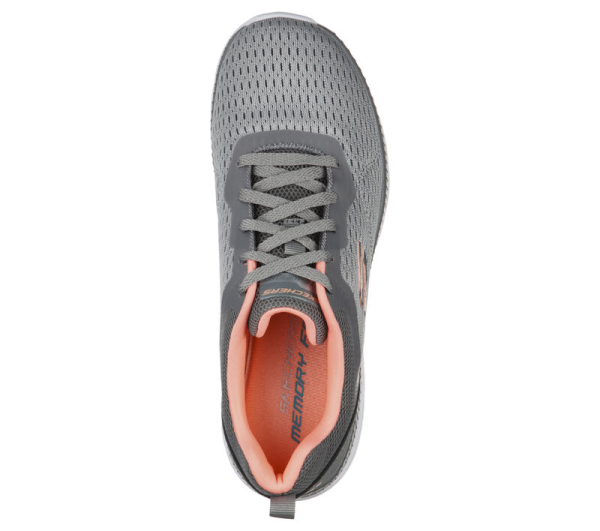 Skechers BOUNTIFUL - QUICK PA Női - utcai cipő - szürke - 36,5