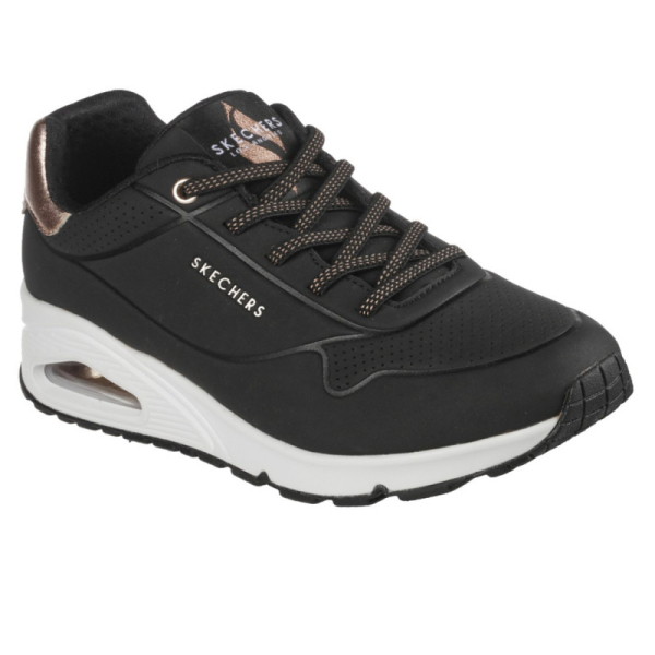 Skechers UNO - SHIMMER AWAY Női - utcai cipő - Fekete - 37