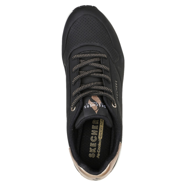 Skechers UNO - SHIMMER AWAY Női - utcai cipő - Fekete - 37