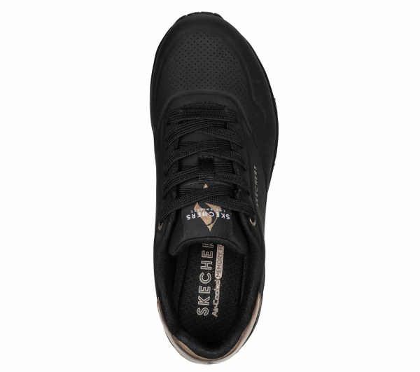 Skechers UNO Női - utcai cipő - Fekete - 41