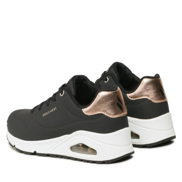Skechers UNO Női - utcai cipő - Fekete - 37