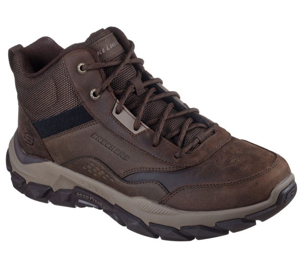 Skechers SANTORO Férfi - Bakancs - Barna - 46