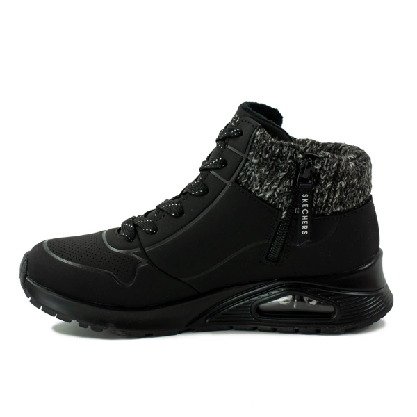 Skechers UNO GEN1 Gyerek - utcai magasszárú cipő - fekete - 38