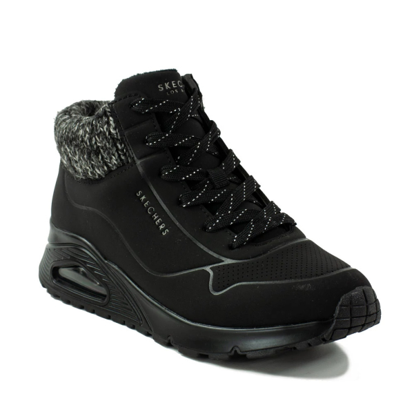 Skechers UNO GEN1 Gyerek - utcai magasszárú cipő - fekete - 40