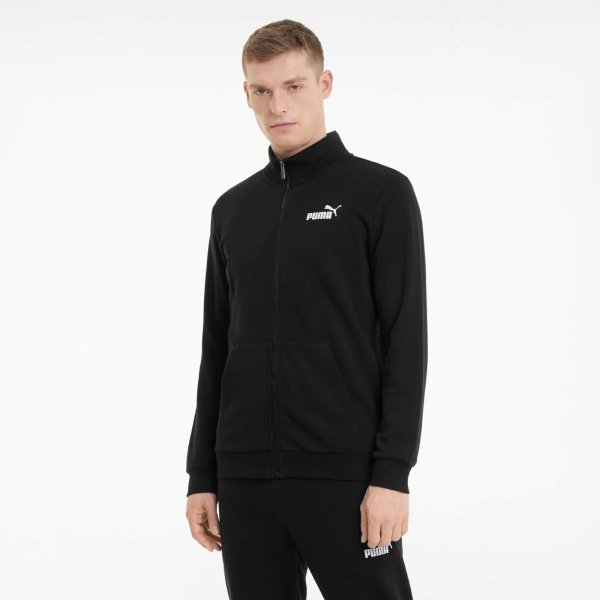 Puma ESS Track Jacket Férfi - Pulóver - Fekete - XXL