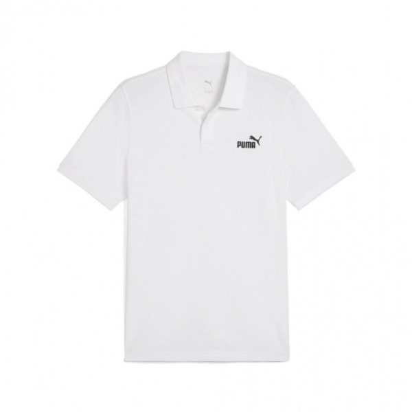 Puma ESS No. 1 Logo Pique Polo Férfi - Póló - Fehér - M