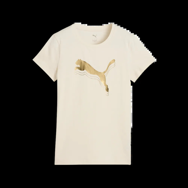 Puma Metallic Tee Női - Póló - Rózsaszín - XL