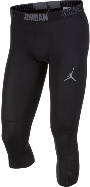Nike Jordan Dri-FIT 23 AlphaMen's 3/4 Training Tights Férfi Fekete Aláöltözet-L