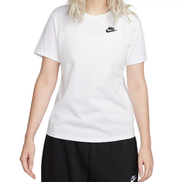 NIKE SPORTSWEAR CLUB ESSENTIAL Női - Póló - Fehér - XL
