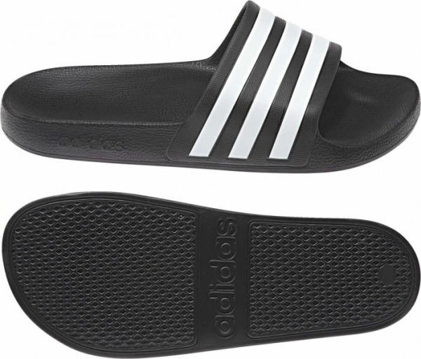 Adidas ADILETTE AQUA unixes papucs fekete 39