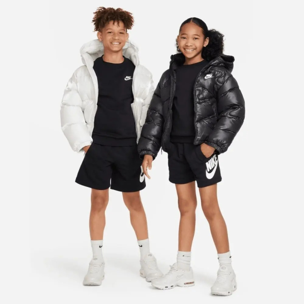 Nike Club Fleece Big Kids' Fre Gyerek - Short - Fekete - S