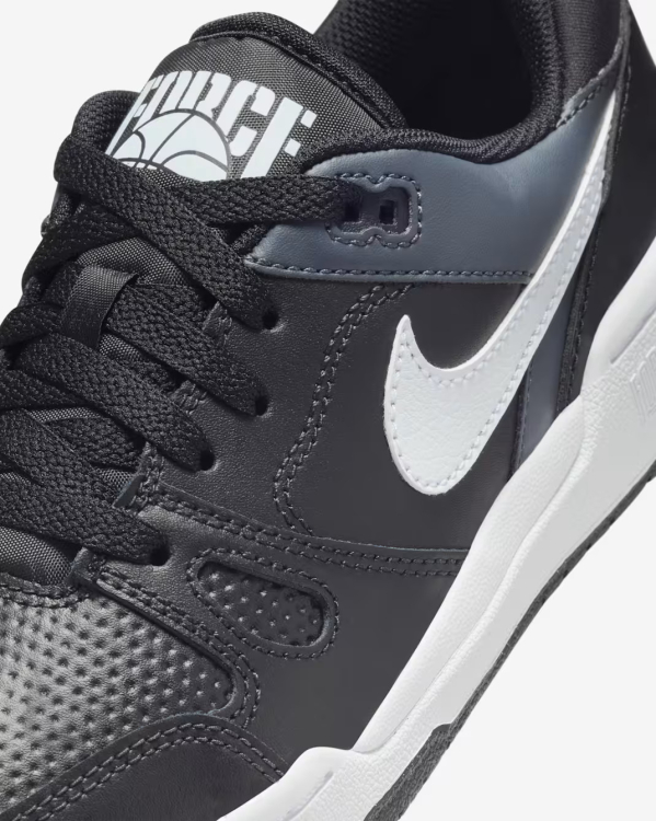 Nike Full Force Low Big Kids' Gyerek - Utcai cipő - Fekete - 33,5