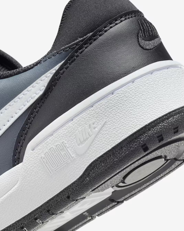 Nike Full Force Low Big Kids' Gyerek - Utcai cipő - Fekete - 36