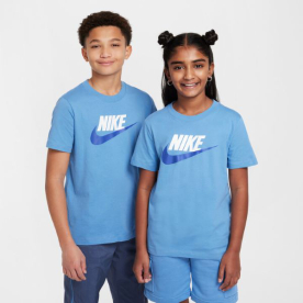 Nike Sportswear Big Kids' T-Sh Gyerek - Póló - Kék - L