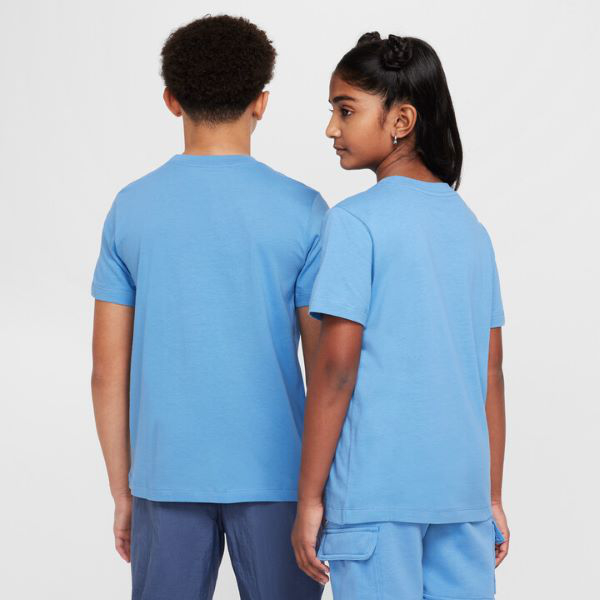 Nike Sportswear Big Kids' T-Sh Gyerek - Póló - Kék - L