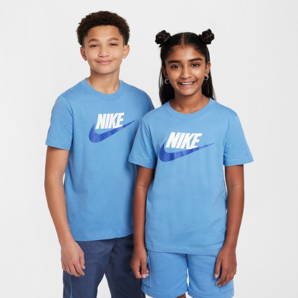 Nike Sportswear Big Kids' T-Sh Gyerek - Póló - Kék - L