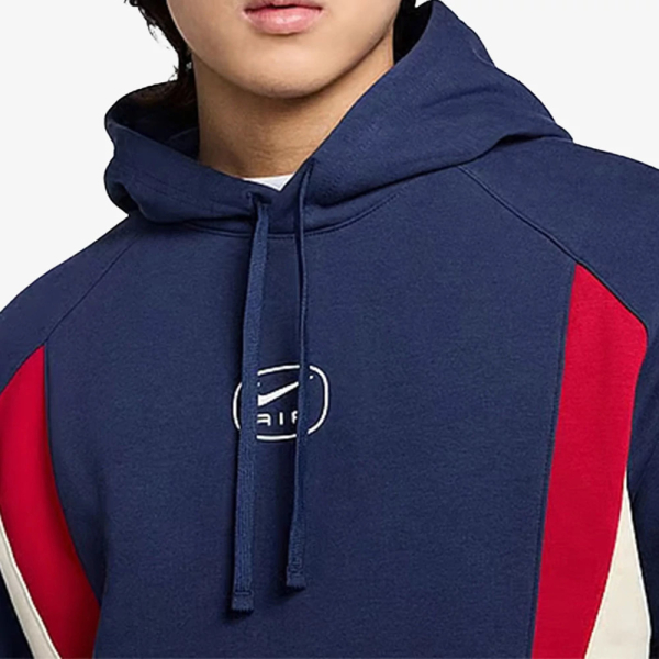 Nike M NSW SW AIR PO HOODY FLC BB Férfi - Pulóver - Kék - S