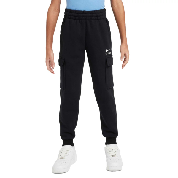 Nike B NSW SI FLC CARGO PANT BB Gyerek - Nadrág - Fekete - L