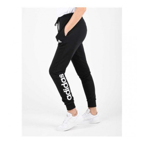 Adidas W LIN FT CF PT Női melegítőnadrág fekete M