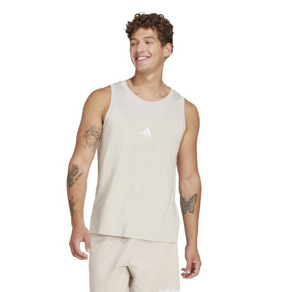 Adidas M SL TANK Férfi - Trikó - Szürke - L