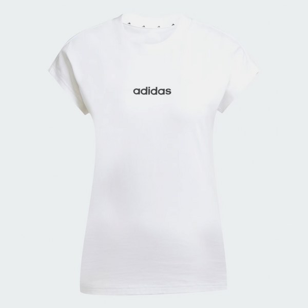 Adidas W LIN SJ T Női - Póló - Fehér-XXL