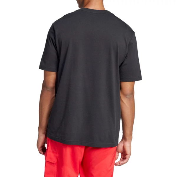 Adidas Essentials Linear Férfi Póló-fekete-S
