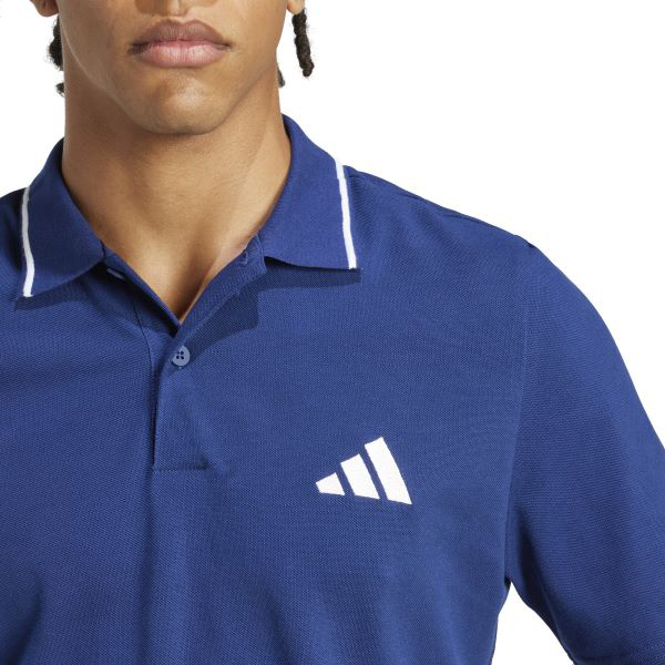 Adidas M SL PQ PS Férfi - Póló - Kék - 2XL