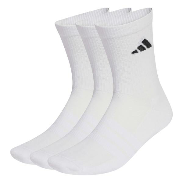 Adidas C ESS CRW 3P zokni fehér 43-45 (L)