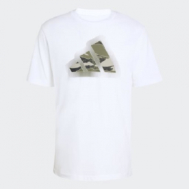 Adidas M CAMO MOD L T Férfi - Póló - Fehér - M