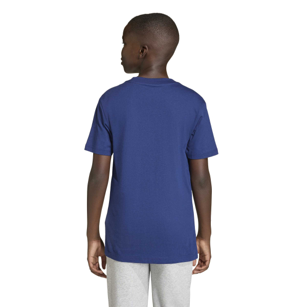 Adidas J BL TEE 160 Gyerek - Póló - Kék - 140