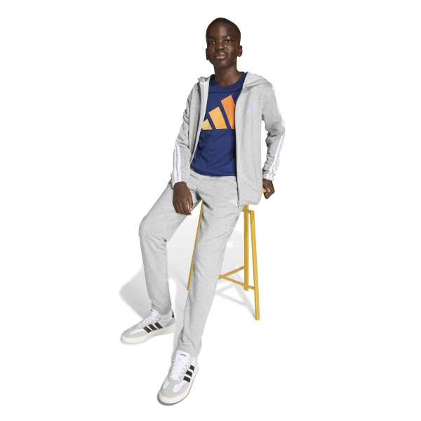 Adidas J BL TEE 160 Gyerek - Póló - Kék - 140