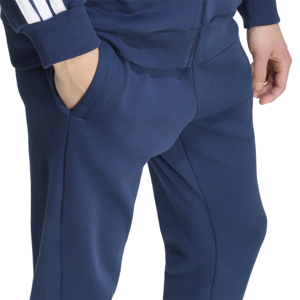 Adidas M 3S FT TS Férfi melegítő együttes kék XL