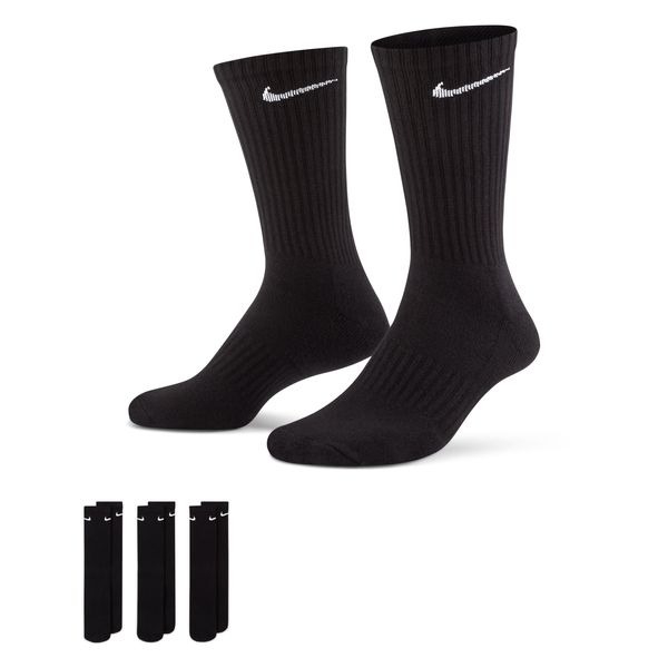 Nike Everyday Cushioned Traini Unisex - Zokni - Fekete - 34-38