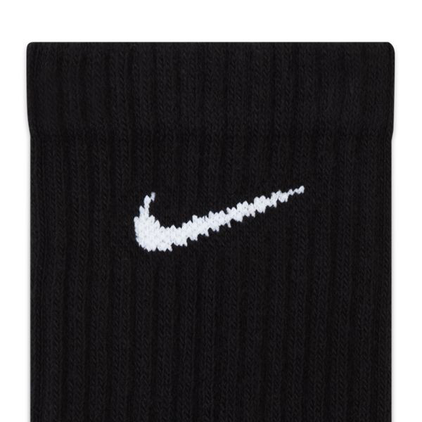 Nike Everyday Cushioned Traini Unisex - Zokni - Fekete - 42-46
