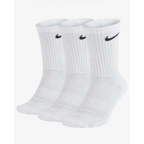 Nike Everyday Cushioned Traini Unisex - Zokni - Fehér - 38-42