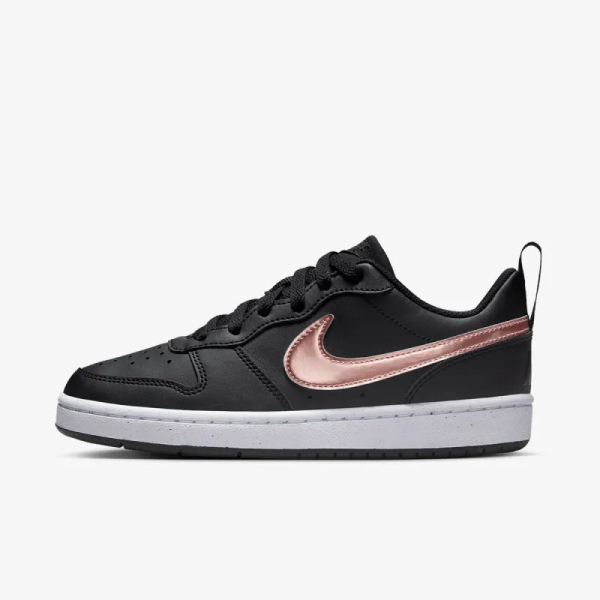 nike court borough gs Gyerek - utcai cipő - Fekete - 37,5