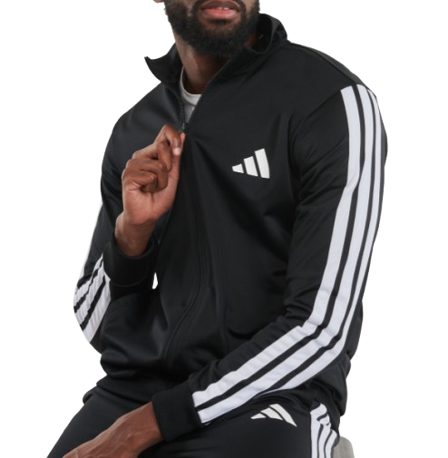 Adidas 3 Stripes férfi tréningruha fekete L