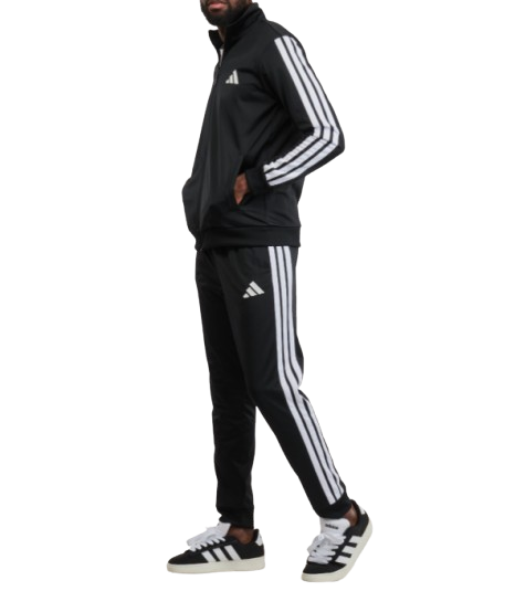 Adidas 3 Stripes férfi tréningruha fekete L